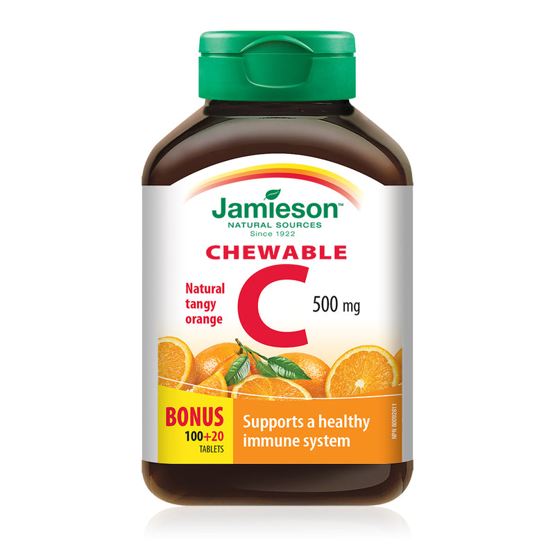 Jamieson Chewable Tablets Vitamin C