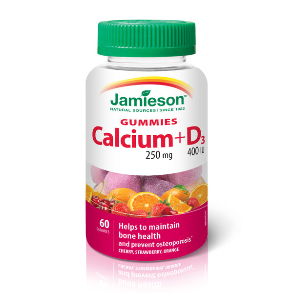 Jamieson Calcium + Vitmin D3 Gummies