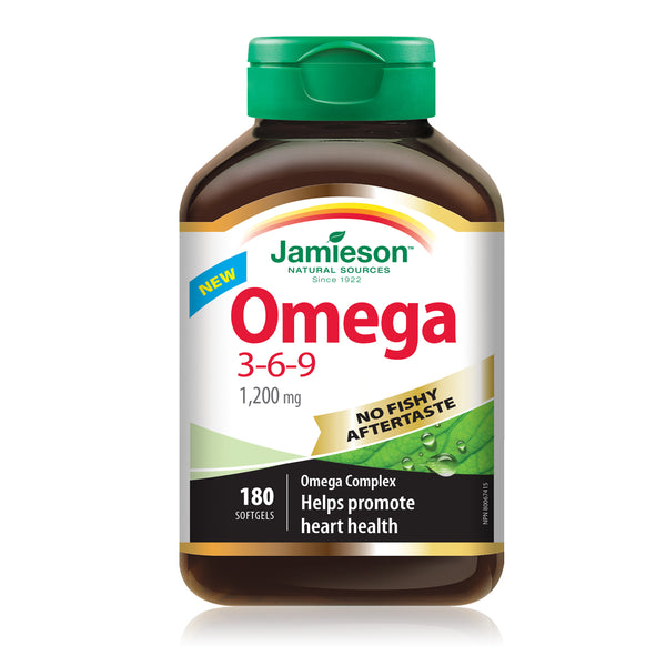Jamieson Omega 3-6-9 No Fishy Aftertaste