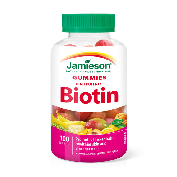 Jamieson High Potency Biotin Gummies