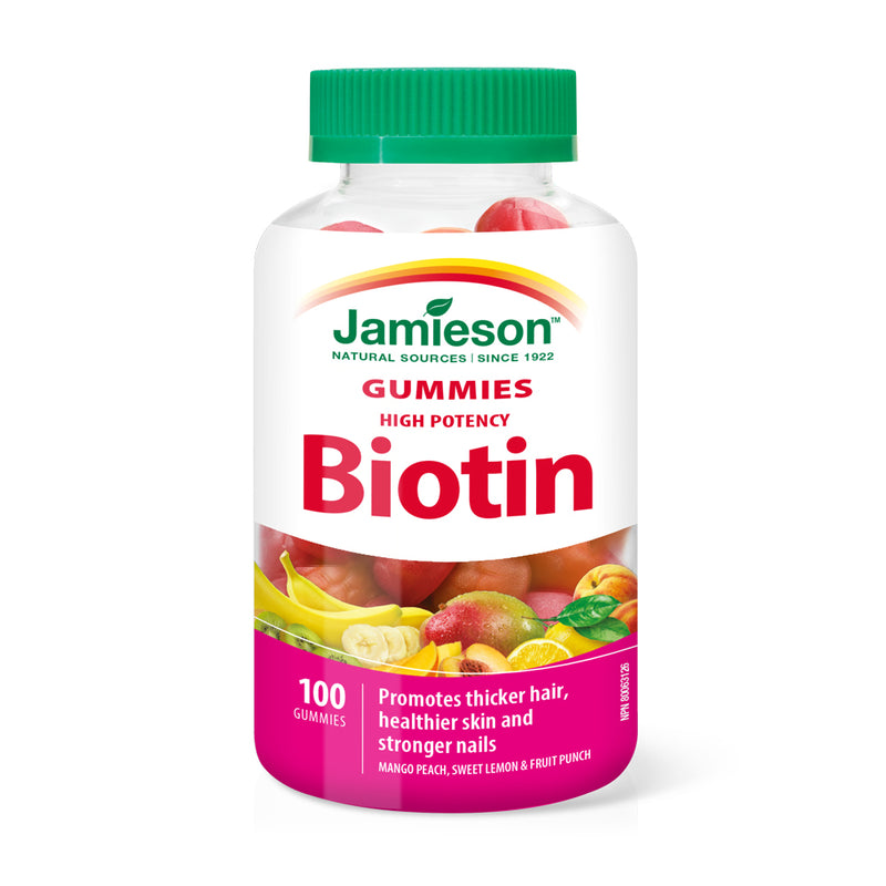 Jamieson High Potency Biotin Gummies