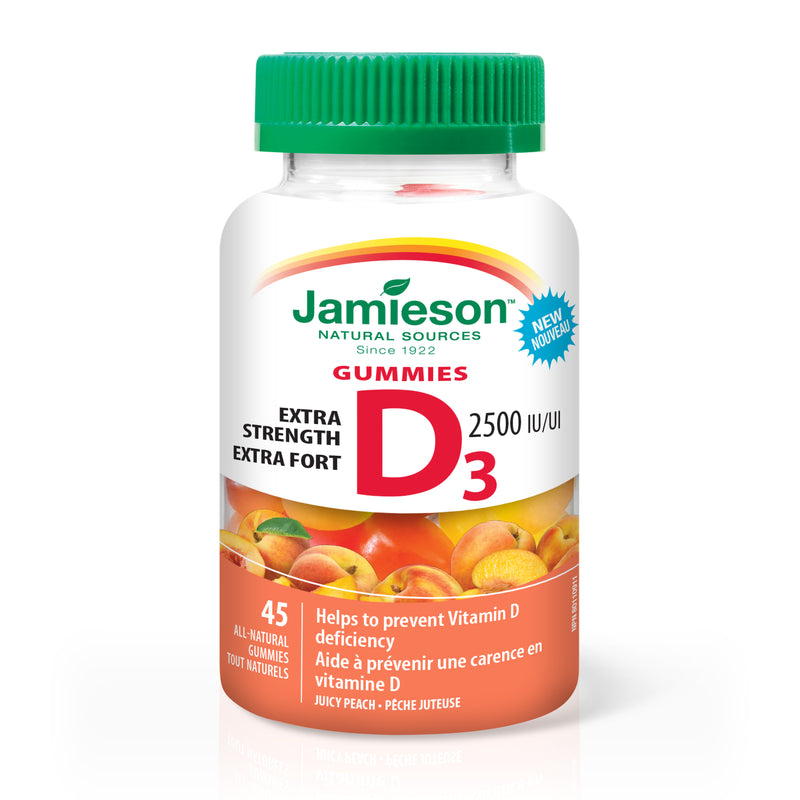 Jamieson Vitamin D3 Extra Strength Gummies