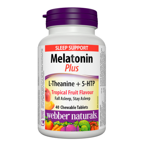 Webber Melatonin Plus L-Theanine + 5-HTP