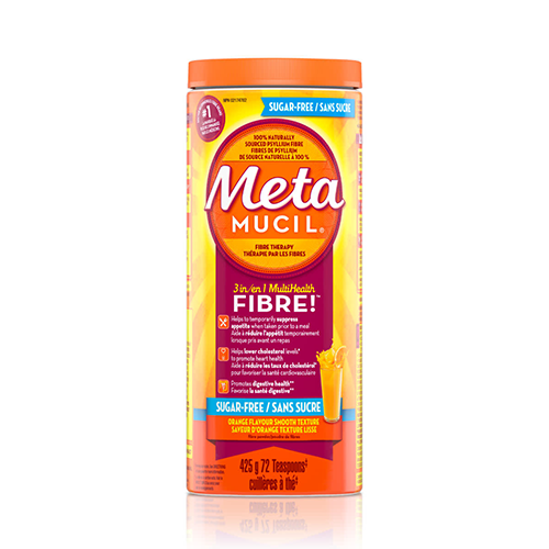 Metamucil Smooth Texture Sugar Free Orange Fibre